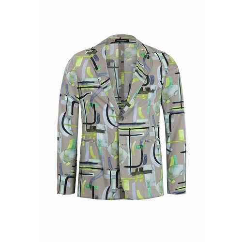 Пиджак emporio armani, размер 52, серый