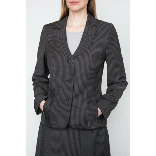 Пиджак Galar, средней длины, силуэт прилегающий, размер 170-96-104, серый