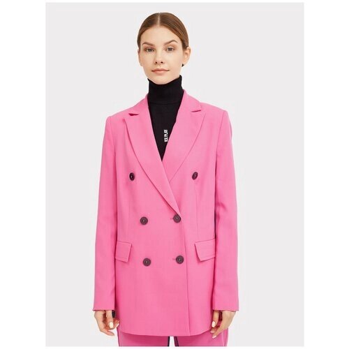 Пиджак Ice Play, силуэт прямой, размер M, розовый