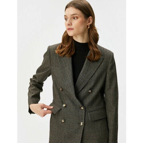 Пиджак KOTON, размер 42, коричневый