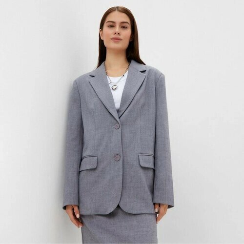 Пиджак MIST, размер 44/48, серый