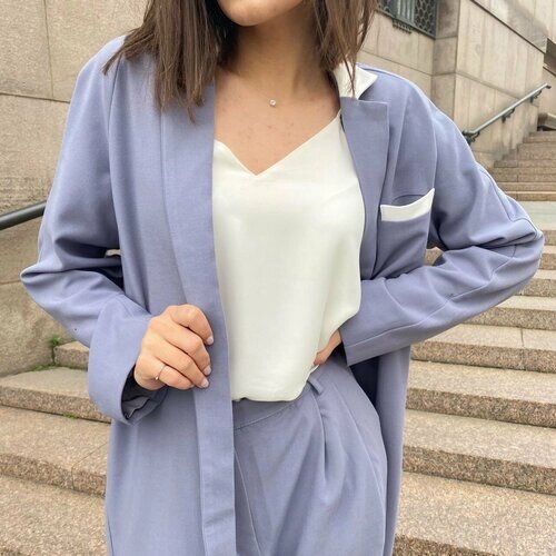 Пиджак moonlit, размер 50/52, серый