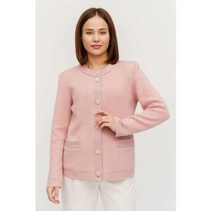Пиджак Текстильная Мануфактура, размер 54, розовый