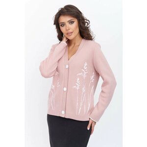 Пиджак Текстильная Мануфактура, размер 56, розовый