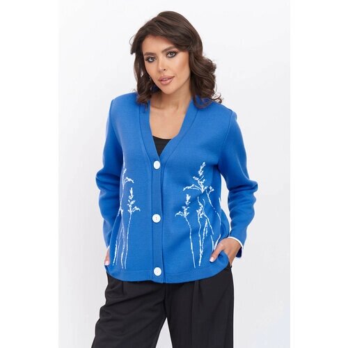 Пиджак Текстильная Мануфактура, размер 58, синий