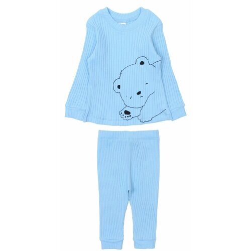 Пижама BONITO KIDS, размер 74, голубой