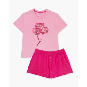 Пижама Gloria Jeans, размер M (44), розовый