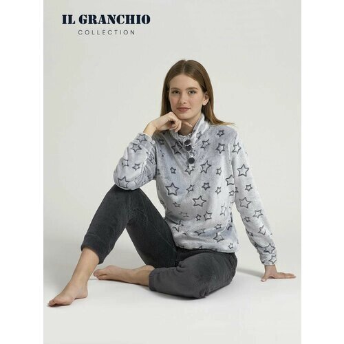 Пижама Il Granchio, размер L, серый