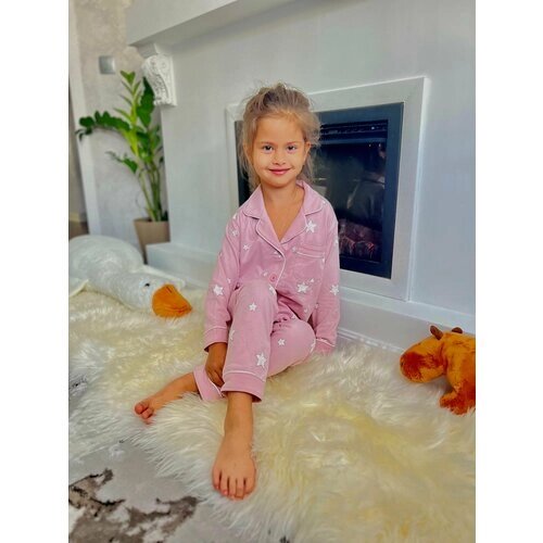 Пижама Vitaminka, размер 8-9 лет, розовый