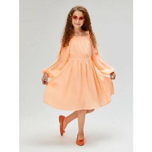 Платье Acoola, размер 158, оранжевый
