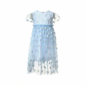 Платье Андерсен, размер 116, голубой
