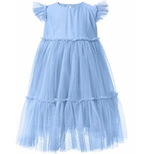 Платье Андерсен, размер 116, голубой