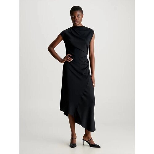 Платье calvin KLEIN, размер 34, черный