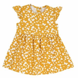 Платье Chicco, размер 68, желтый