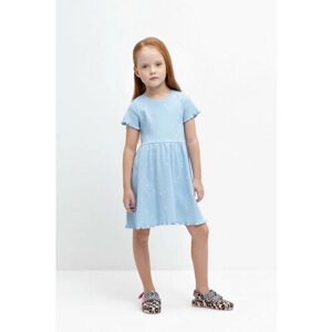 Платье crockid, размер 56/98, голубой