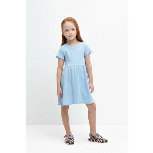 Платье crockid, размер 72/140, голубой