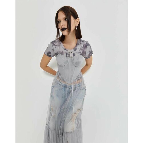 Платье Gloria Jeans, размер 14-16л/164-170, серый