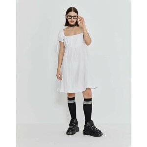 Платье Gloria Jeans, размер 16-18л/170, белый