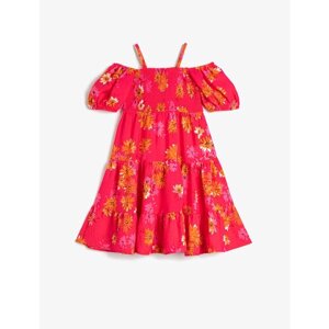 Платье KOTON, размер 4-5 лет, розовый