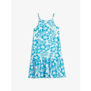 Платье KOTON, размер 4-5 лет, синий