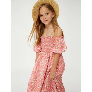 Платье KOTON, размер 6-7 лет, розовый