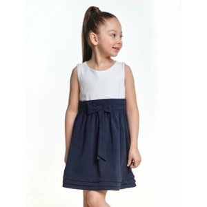 Платье Mini Maxi, размер 110, белый, синий