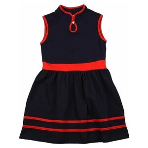 Платье Mini Maxi, размер 122, синий, красный