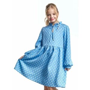 Платье Mini Maxi, размер 128, голубой