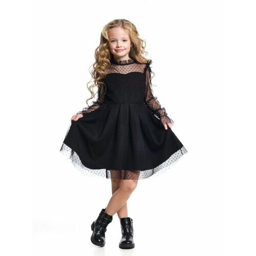 Платье Mini Maxi, размер 140, черный