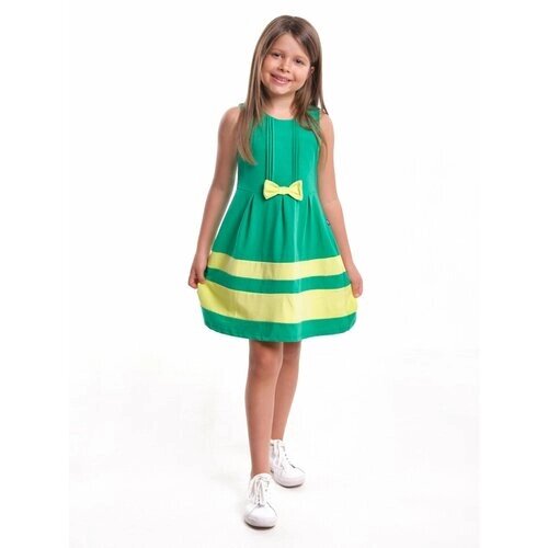 Платье Mini Maxi, размер 98, зеленый