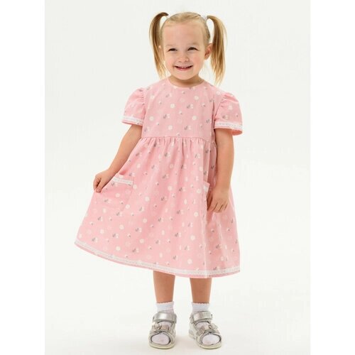 Платье Мирмишелька, размер 104/110, розовый