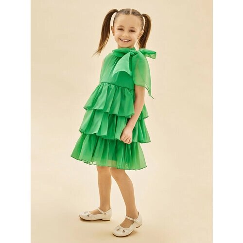 Платье Noble People, размер 110, зеленый