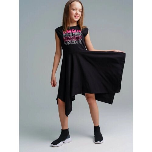 Платье playToday, размер 170, черный