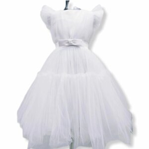Платье, размер 32, белый
