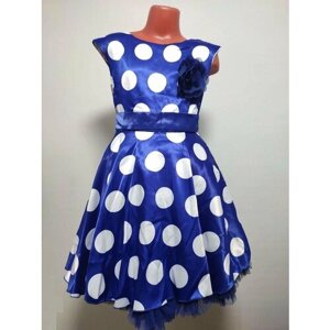 Платье, размер 38, синий