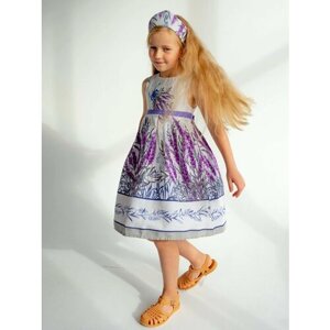 Платье, размер 80-86, фиолетовый