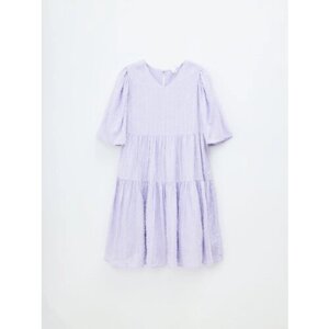 Платье Sela, размер 128, фиолетовый