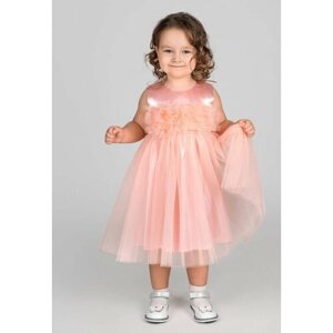 Платье SeVa, размер 110, розовый
