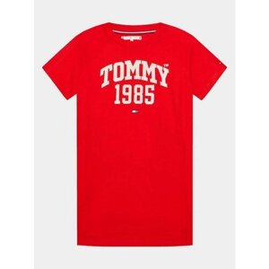 Платье TOMMY hilfiger, размер 12Y [METY]красный