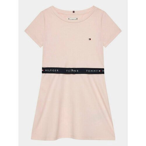 Платье TOMMY hilfiger, размер 4Y [METY]розовый