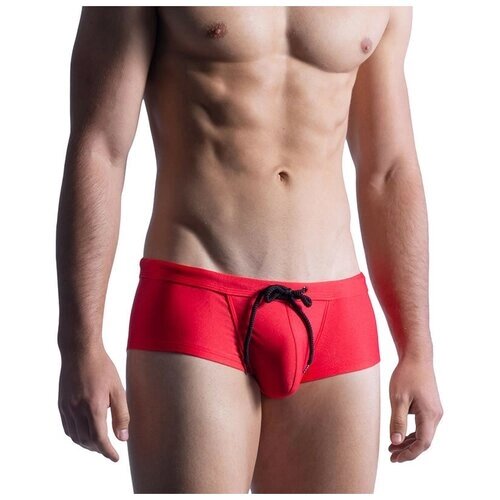 Плавки ManStore M859 - Beach Hot Pants, размер 2XL, красный
