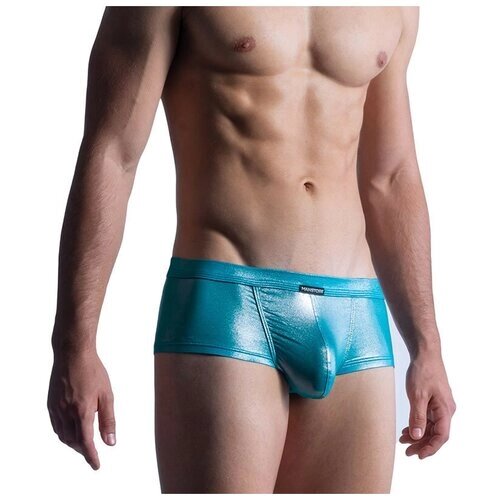 Плавки ManStore M861 - Beach Hot Pants, размер XL, голубой, бирюзовый