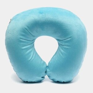Подушка для шеи Premium, голубой