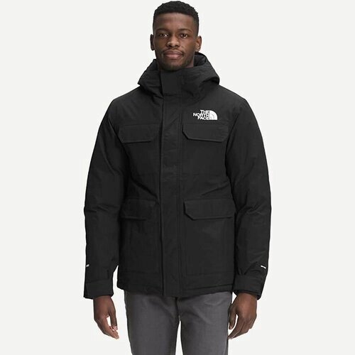 Пуховик The North Face, размер S (46-48), черный