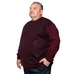 Пуловер Turhan, размер 5 XL, бордовый