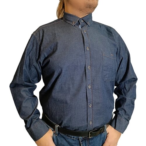 Рубашка Castelli, размер 4XL, синий