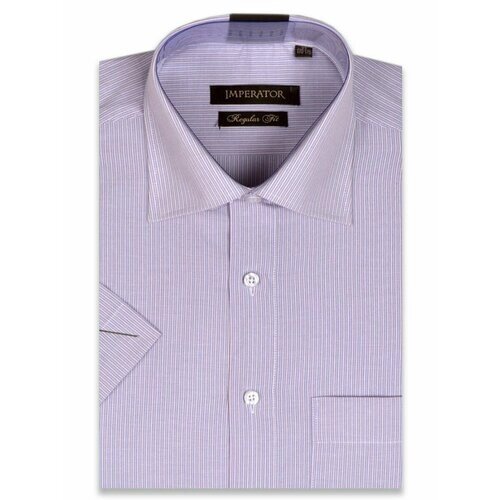 Рубашка Imperator, размер 40 ворот/176-182, фиолетовый