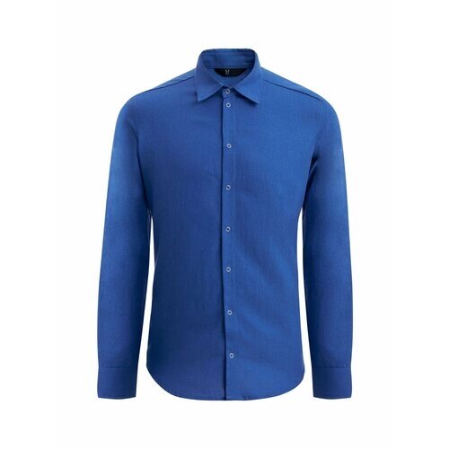 Рубашка KChTZ, размер XXL, синий