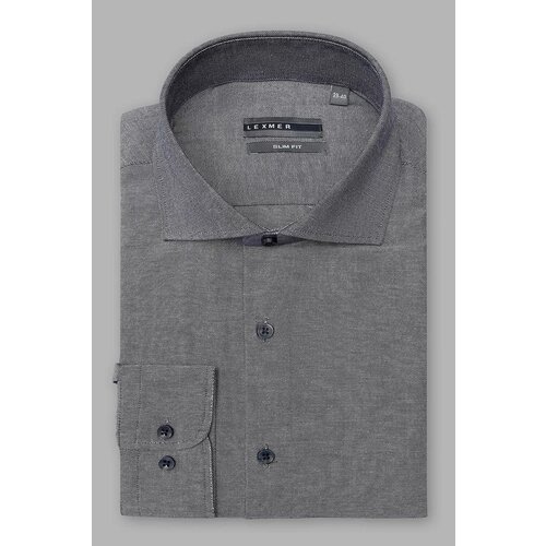 Рубашка LEXMER, размер 44, серый