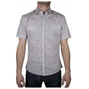 Рубашка Maestro, размер 42/XS/170-178, коричневый